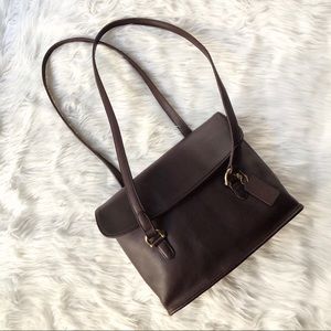 ❌SOLD❌COACH | Vintage 9808 Equestrian Flap Shopper